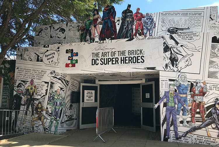 The Art Of The Brick: DC Super Heroes