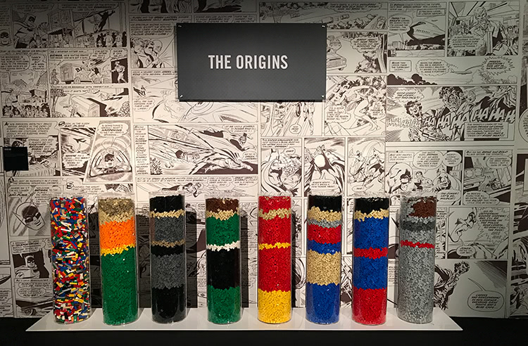 The Art Of The Bricks: DC Super Heroes - Origins