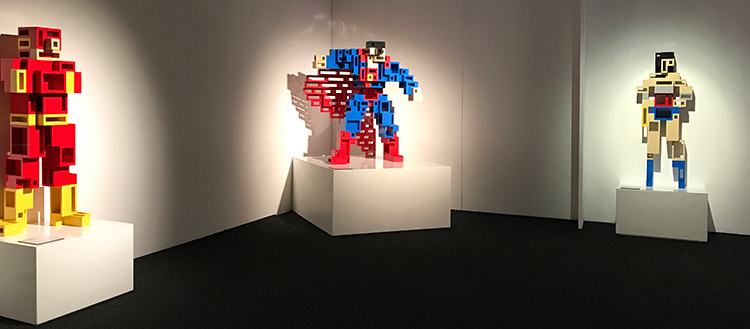 The Art Of The Brick: DC Super Heroes - Cubed